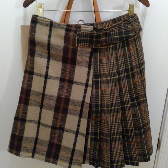 SOLD on Eb Tory Burch Lula Plain A-Line Skirt - Picture 5 of 5